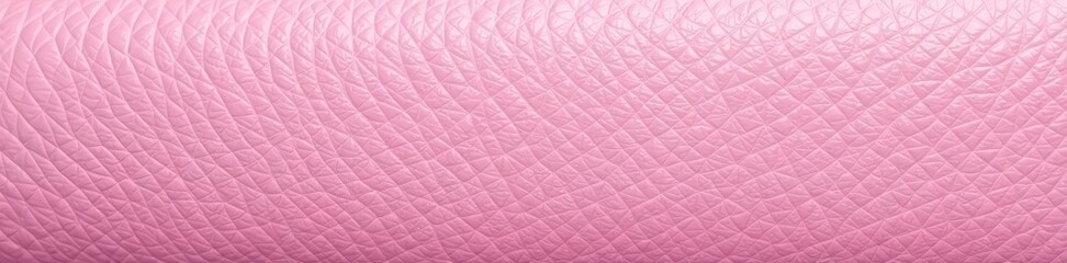 Fototapeta premium - Close-up shot of a delicate pink leather surface with fine stitching, stitching, delicate, elegant