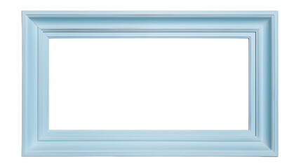 Wooden frame isolated on white, wooden frame , sky blue frame , Old vintage silver blue frame isolated on a white background, Assortment of blue empty frame on wall,  blue frame wall 