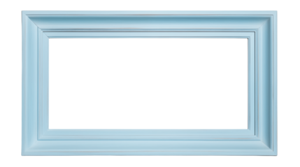 Wooden frame isolated on white, wooden frame , sky blue frame , Old vintage silver blue frame isolated on a white background, Assortment of blue empty frame on wall,  blue frame wall 