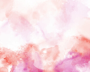 Abstract colorful watercolor for background. Digital art painting