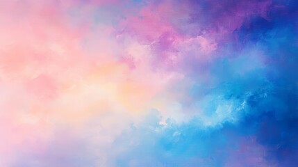 Ethereal abstract painting background with dreamy soft color blends and fluid brushstrokes creating a serene and artistic atmosphere, perfect for digital art projects, creative design concepts, and el