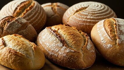 Assorted Artisan Bread Loaves