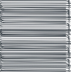 Fototapeta premium Striped dense texture with horizontal lines.