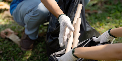 Waste Collection and Eco-Consciousness. Volunteers ensure that their local environment remains clean, dedicating their time to a meaningful initiative.