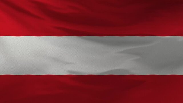 Austria Flag Animation 4K