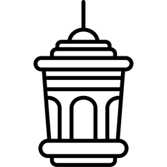 Oil lamp Icon