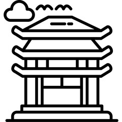 Pagoda Icon