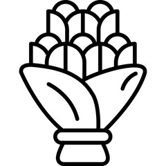 Flower bouquet Icon
