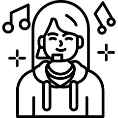 Singer Icon