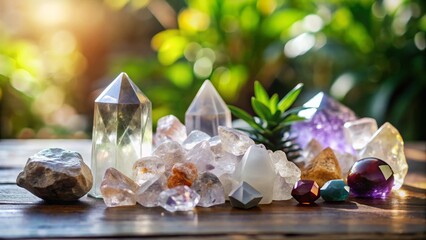 Healing Crystals and Gemstones Collection