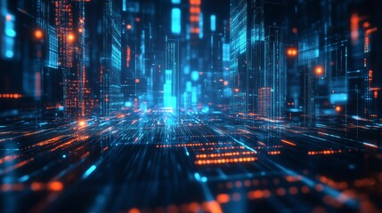 binary code background