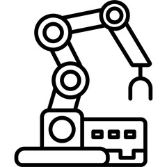 Robotic arm Icon
