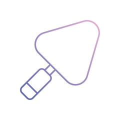 Trowel vector icon 