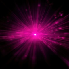 Obraz premium A bright pink galaxy with a purple star in the center