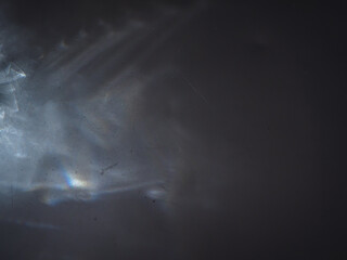 Reflection in the dark for an energy or abstract mystery background.   