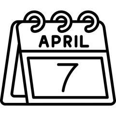 7th April Icon