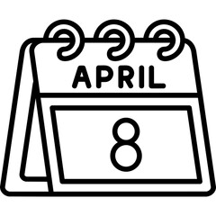 8th April Icon