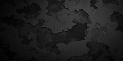 Dark Abstract Camouflage Pattern