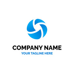 Swirl Global Planet Motion Logo Vector Abstract Illustration Icon Design Template Element 