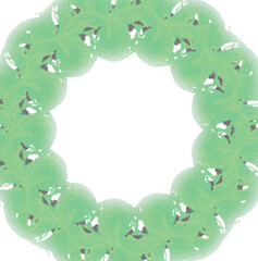 green abstract form for text and design