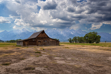 Fototapeta premium Mormon Row in Grand Teton National Park