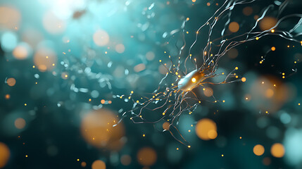 Exploring neural activity laboratory scientific visualization digital environment close-up innovation