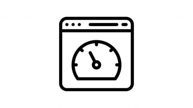 speedometer animated icon
