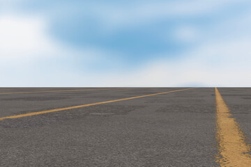 transport view way journey destination nature, horizon, texture traffic transportation highway landmark car skyscraper modern building ground asphalt outdoor nobody sky landscape