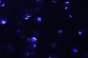 blue bokeh background
