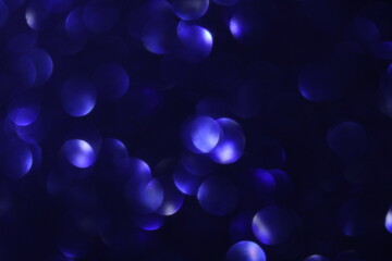 abstract blue background with bokeh