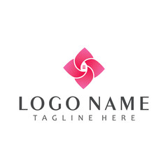 Logo natural leaves building home, nature leaf, real estate logo