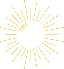 Elegant Boho Sun Element Set