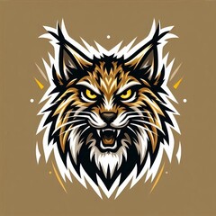 Obraz premium Thunder Lynx Logo