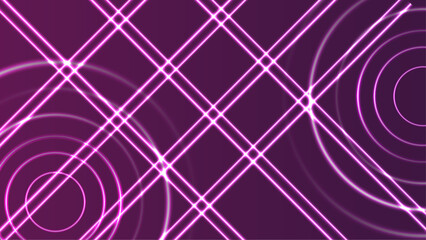 Abstract background with neon lights