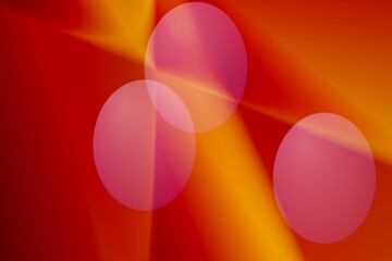 Beautiful abstract background with circles for art projects, cards, business, posters. 3D illustration, computer fractal