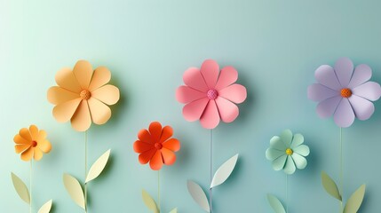 Obraz premium Vintage Flower - Embellished Mother's Day Background: Paying Tribute to Profound Motherly Love with Flowers of Bygone Years