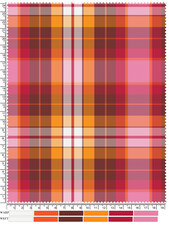 Textured fabric swatch for shirt designing.