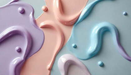 Pastel Nail Polish Spills on Mirror