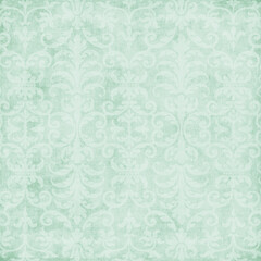 Paper vintage damask and baroque, floral seamless ornamental pattern fabric background 