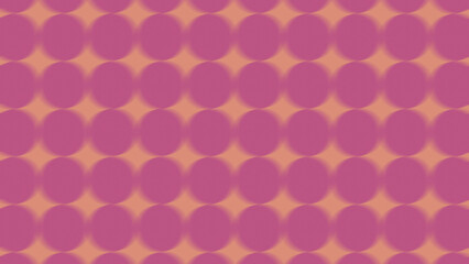 Happy pink and orange oval pattern cheerful vibrant textile fabric design background wallpaper texture seamless repeat geometric modern abstract