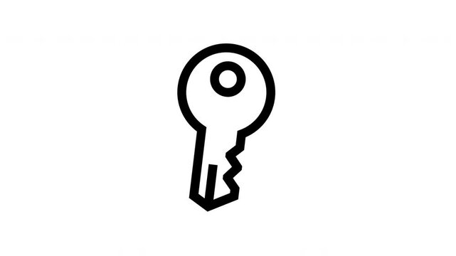 key animated icon