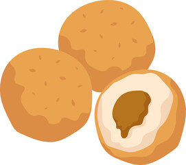 Indonesia Food Illustration
