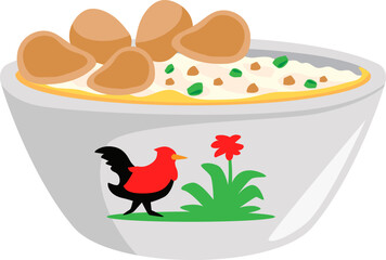 Indonesia Food Illustration