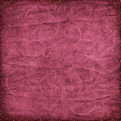 Paper vintage damask and baroque, floral seamless ornamental pattern fabric background 