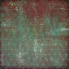 Paper vintage damask and baroque, floral seamless ornamental pattern fabric background 