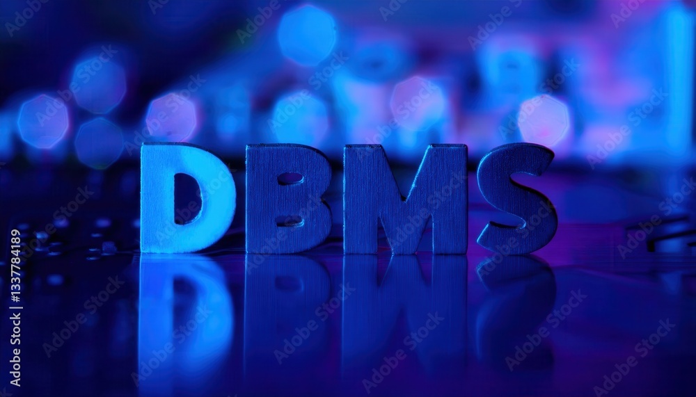 Poster understanding database management systems through blurred visuals