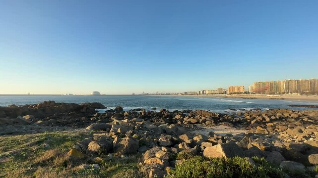 rocks and the sea