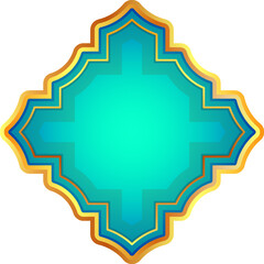 Fototapeta premium Islamic Shape