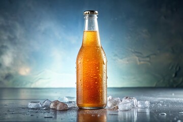 Romanian Cold Drink Bottle on White, February 2013