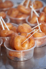 turkish delight lokum in a plastic bowl 